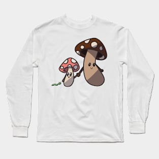 Mushroom Family Long Sleeve T-Shirt